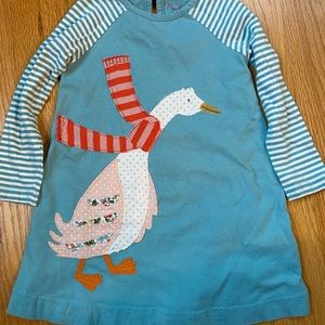 Mini Boden Goose Dress